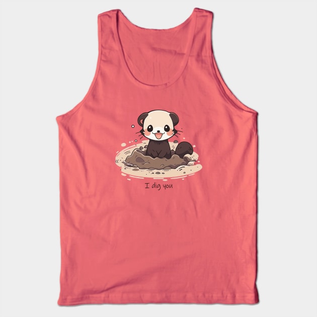 I dig you Tank Top by etherElric